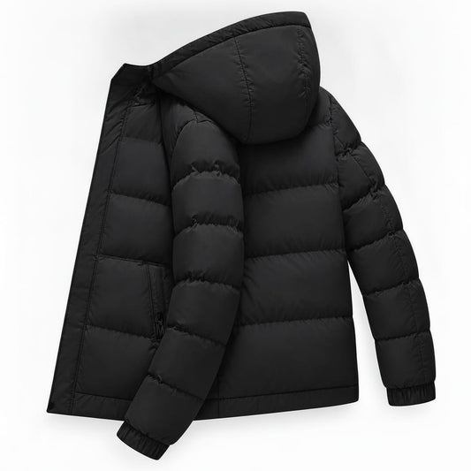 Men’s Hooded Quilted Puffer Jacket