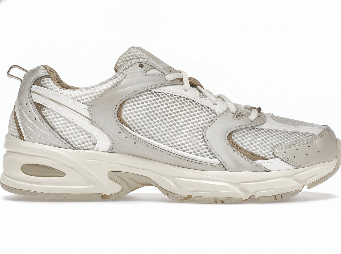 Beige Angora Lifestyle Sneakers