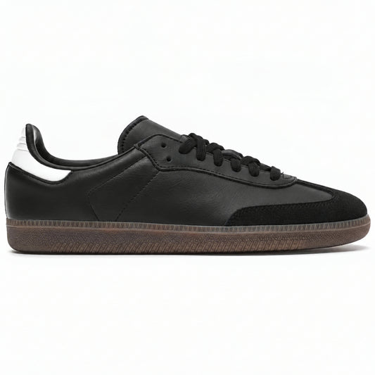 Black & White Low-Profile Casual Sneakers