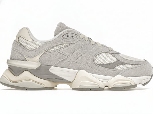 Casual Suede Mesh Sneakers - Quartz Grey