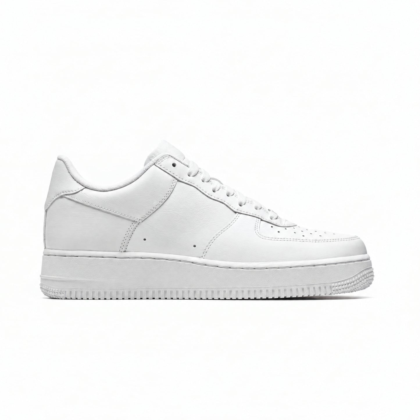 Low-Top Casual Lifestyle Sneakers - White