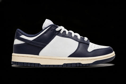 Low-Top Casual Sneakers - Vintage Navy