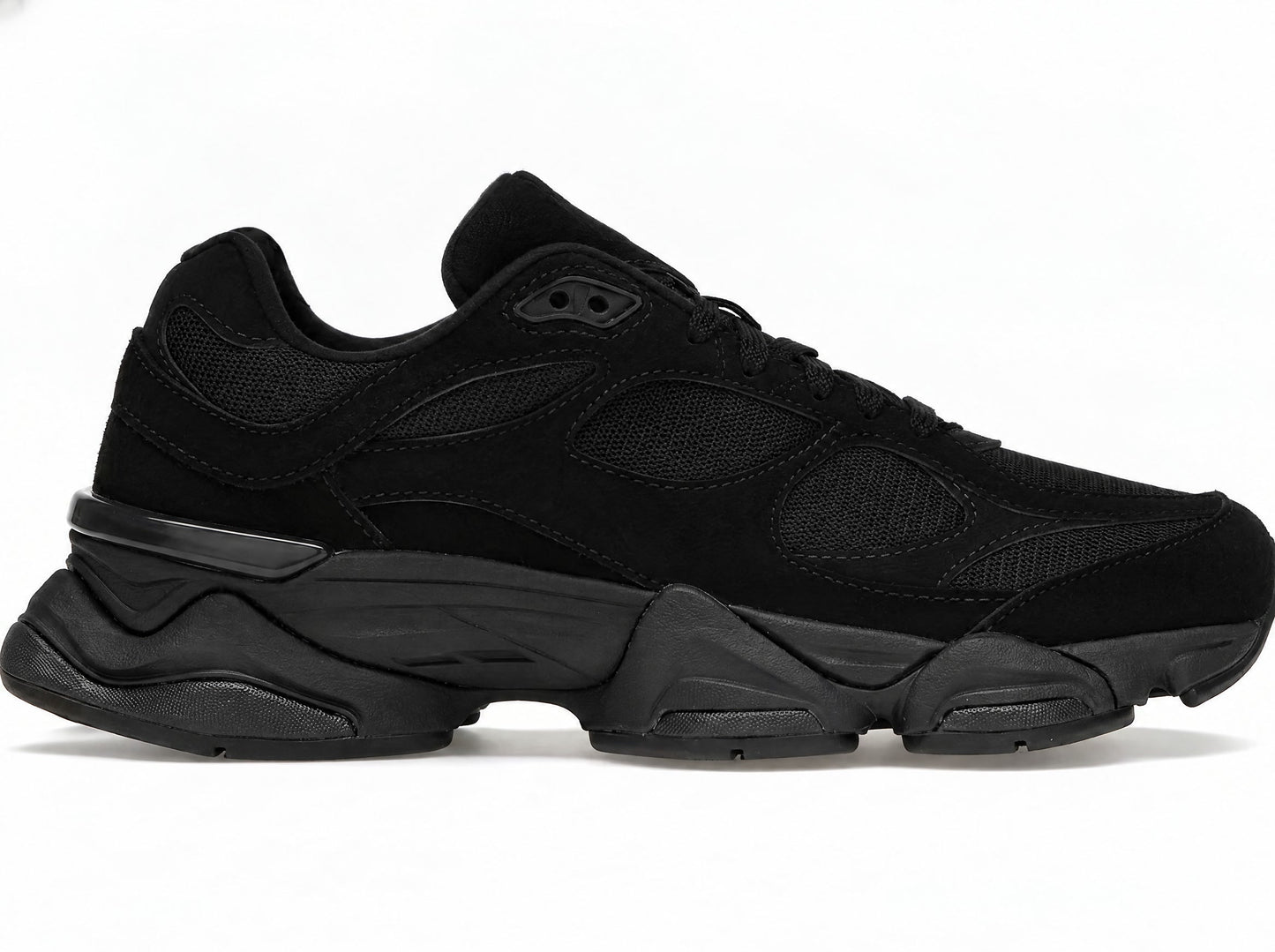 Modern All Black Lifestyle Trainers