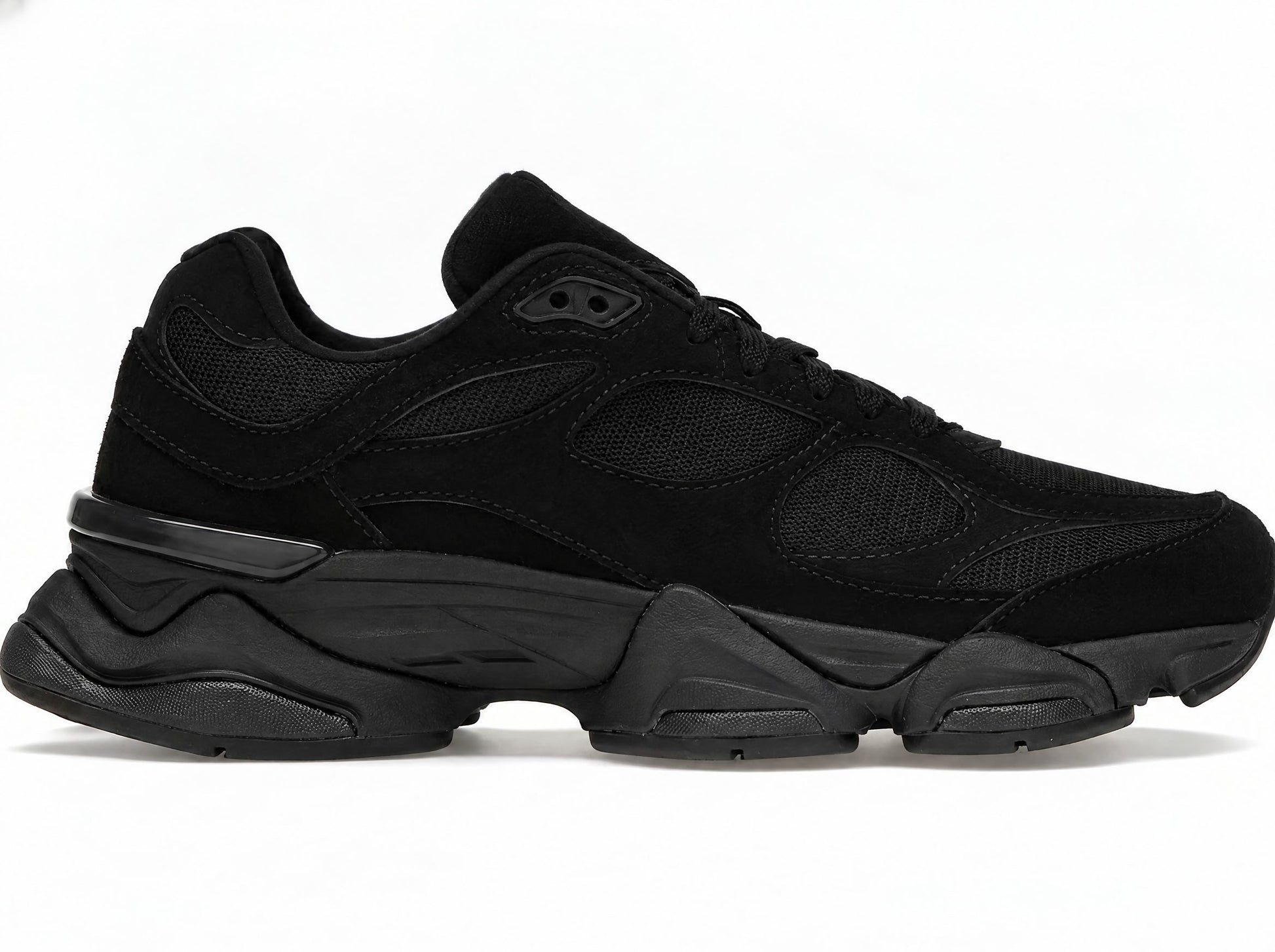 Modern All Black Lifestyle Trainers