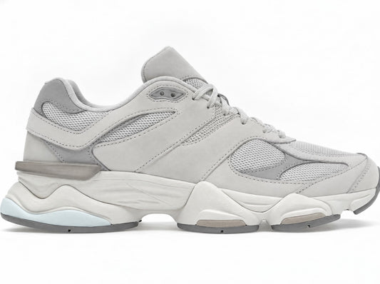 Retro-inspired Lifestyle Sneakers - Blue & Neutral Tones