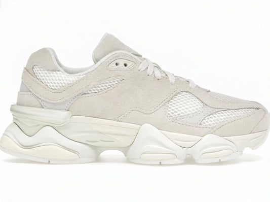 Retro-Inspired Lifestyle Sneakers - Off-White Tones