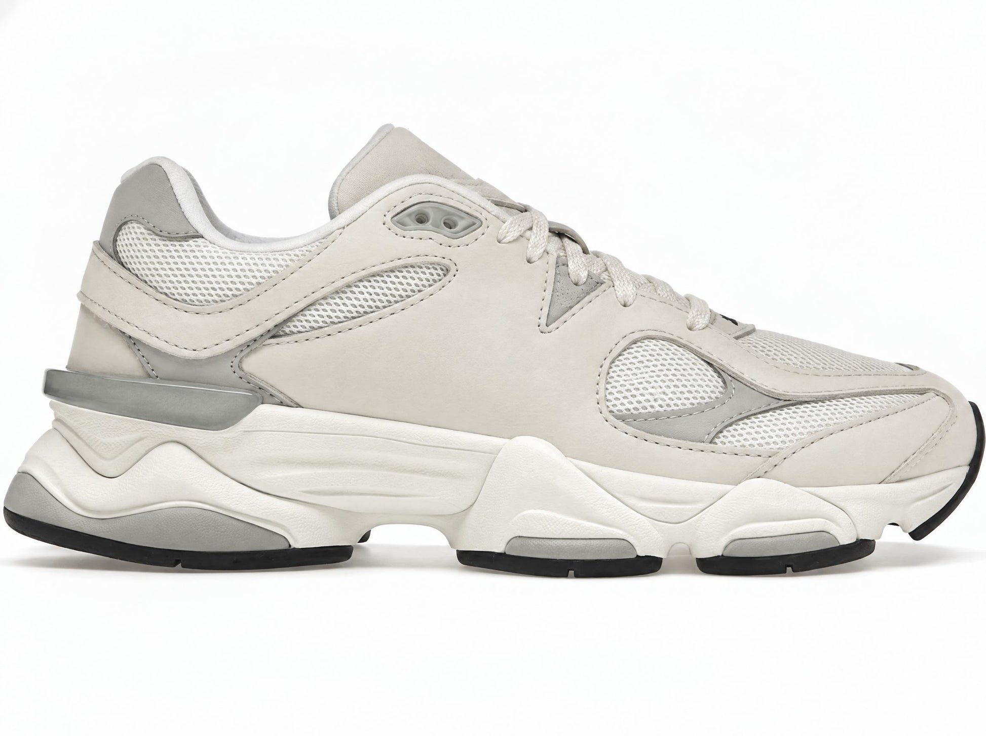 Retro-Inspired Lifestyle Sneakers - Sea Salt Tones