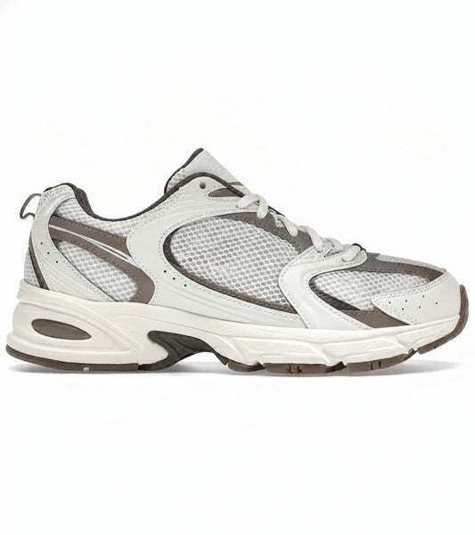 Retro Style Sneakers - Turtledove Mushroom