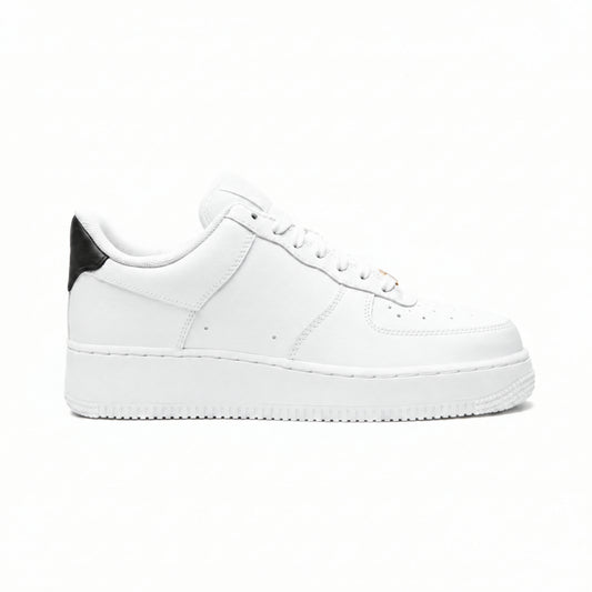 White Black Gold Casual Lifestyle Sneakers